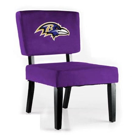 Imperial 761025 NFL Baltimore Ravens Accent Chair